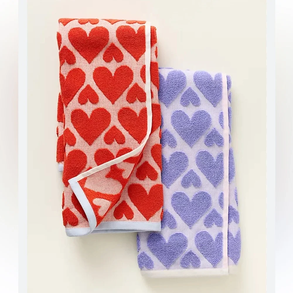 Anthropologie Icon Jacquard Dish Towels, Set of 2